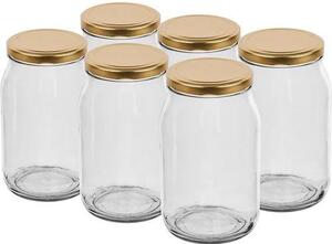 Zavařovací sklenice s víčkem 900ml TWIST 6ks