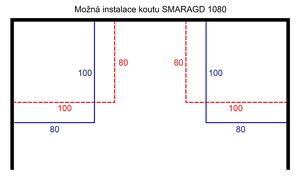 ARTTEC SMARAGD 1080 clear- s vaničkou POLARIS 1080S