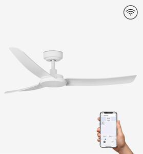 SIROS, bílá, stropní ventilátor s DC motorem SMART - FARO
