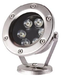 ACA Lighting Fontánový LED reflektor AQUET 6W/12V AC/RGB/400Lm/60°/IP68/IK10