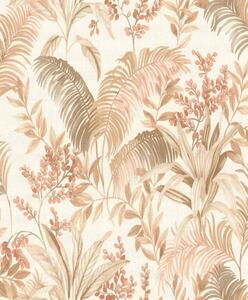 RASCH | Vliesová tapeta na zeď Florentine 481921 | 0,53 x 10,05 m | bílá, hnědá, béžová
