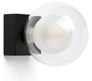 FARO PERLA nástěnná lampa, černá - FARO, IP44