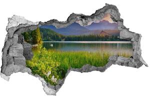 Díra 3D ve zdi na stěnu Jezero v horách nd-b-132044100