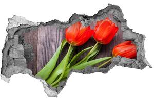 Samolepící nálepka Červené tulipány nd-b-137777387