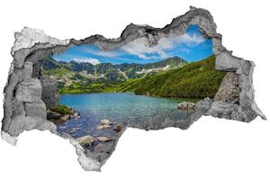 Díra 3D ve zdi nálepka Údolí Tatry nd-b-162291569