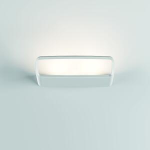 Lodes 17550 1027 Aile, bílé nástěnné svítidlo pro nepřímé světlo, 2x8W LED 2700K stmívatelné, délka 19,2cm