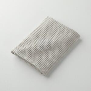 Koupelnový textil se vzorem včelích pláství 320g/m2 písková ručník 50x100 cm
