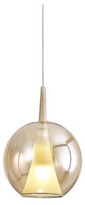 Mantra 8244 Elsa, závěs ve tvaru koule z bronzového skla 1xE27, průměr 25cm