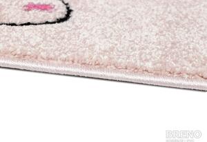 Festival Teppiche GmbH Kusový koberec MOMO K11573-09 Pink, Růžová, Vícebarevné, 80 x 150 cm