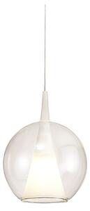 Mantra 8240 Elsa, závěs ve tvaru koule z transparentního skla 1xE27, průměr 25cm