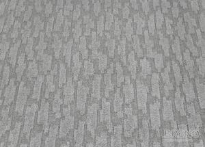 ASSOCIATED WEAVERS EUROPE NV Metrážový koberec DUPLO 90, šíře role 400 cm, Šedá