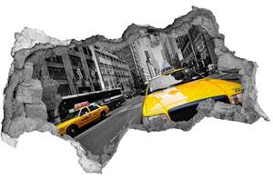 Foto fotografie díra na zeď Taxi New York nd-b-41983916
