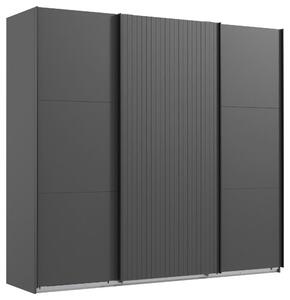 SKŘÍŇ S POSUVNÝMI DVEŘMI, barvy grafitu, 300/216/65 cm MID.YOU, Online Only