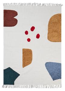Bavlněný koberec 140 x 200 cm vícebarevný TAGVETI
