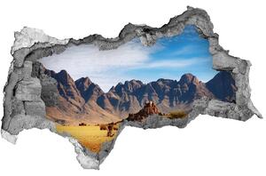 Díra 3D ve zdi nálepka Skály Namibie nd-b-5022604