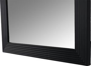 TEMPO Zrcadlo, dřevěný rám černé barvy, Malkia TYP 1