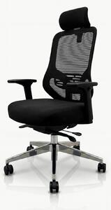 Ergonomická kancelářská židle se síťovinou černá AXIS