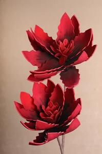 Paramit Dekorační květina červená 82 cm