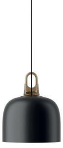 Lodes 16921 6600 Jim Bell cluster, černé svítidlo se zlatým hákem, 1x25W LED E27, prům. 28cm