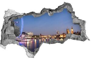 Fototapeta díra na zeď 3D London Yey Londýn nd-b-53327501