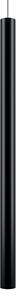 Lodes 09624 2000 A-tube large, černé závěsné válcové svítidlo, 1x10W LED GU10, výška 100cm