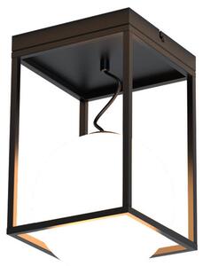 Mantra 7607 Desigual, moderní stropní svítidlo 1xE27, černý kov/sklo, 30x19cm