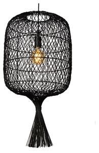 LUCIDE Závěsné svítidlo Garvy Black, průměr 40 cm