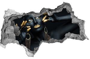 Fototapeta díra na zeď Žena v černém nd-b-61049843