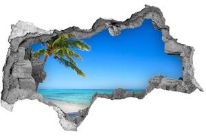 Nálepka fototapeta 3D výhled Tropická pláž nd-b-60645814