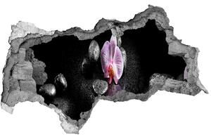 Samolepící díra na stěnu nálepka Orchidej nd-b-60629892