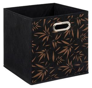 Úložný box Harmony, 31x31x31 cm, černá