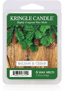 Kringle Candle Balsam & Cedar vosk do aromalampy 64 g