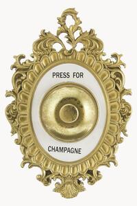 Nástěnná dekorace Bell Press for Champagne