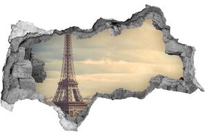 Fototapeta díra na zeď 3D Eiffelova věž Paříž nd-b-67211214