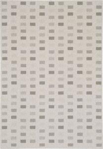 Kusový koberec vlněný Agnella Noble Amore Geometrický světle šedý Rozměr: 160x230 cm