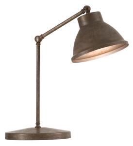 Il Fanale 269.06.OF Loft, industriální stolní lampa z mosazi a železa, 1xE27 max 15W, výška 40-65cm