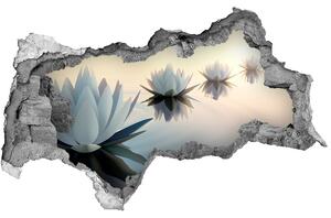 Samolepící díra na stěnu Květy lotosu nd-b-68298321