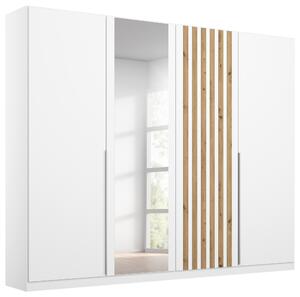 ŠATNÍ SKŘÍŇ S OTOČNÝMI DVEŘMI, bílá, dub artisan, 226/210/54 cm Rauch Möbel, Online Only