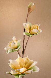 Paramit Dekorační květina krémová 85 cm