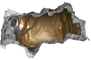 Nálepka fototapeta 3D výhled Mlha v lese nd-b-68778372