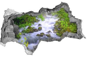 Nálepka fototapeta 3D výhled Horská řeka nd-b-69563755