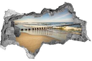 Nálepka fototapeta 3D Pláž Baltské moře nd-b-69300790