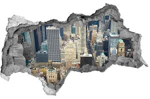 Fototapeta díra na zeď 3D Manhattan New York nd-b-70294743