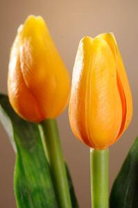 Paramit Umělý tulipán tmavě žlutý 40 cm