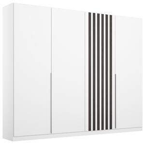 ŠATNÍ SKŘÍŇ S OTOČNÝMI DVEŘMI, bílá, 226/210/54 cm Rauch Möbel, Online Only