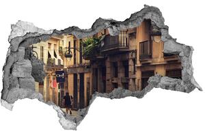 Fototapeta díra na zeď 3D Ulice Barcelony nd-b-72532408