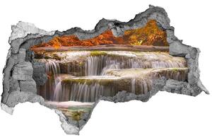 Nálepka fototapeta 3D Vodopád podzim nd-b-72393918