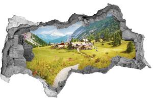 Nálepka fototapeta 3D Pastvina v Alpách nd-b-73408586