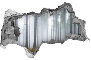 Nálepka fototapeta 3D výhled Mlha v lese nd-b-74026356