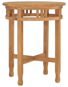 Bistro stolek Ø 60 x 75,5 cm masivní teakové dřevo
